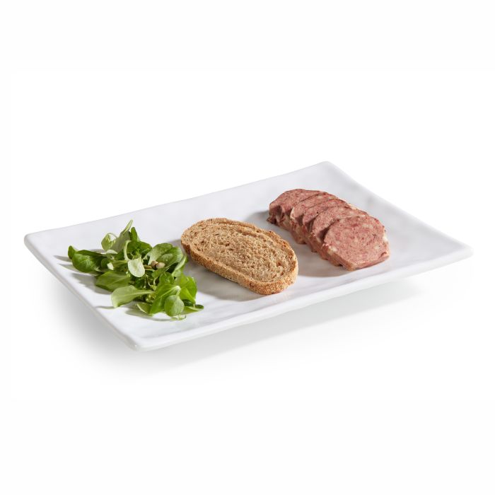 Plat en Mélamine Rectangulaire Blanc L 30 à 35 cm - Pujadas – Image 1