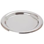 Plateau à addition professionnel inox - 140 mm – Image 3