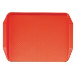Plateau Antidérapant pour Restaurant avec Poignées 430 mm Fast Food  - Cambro