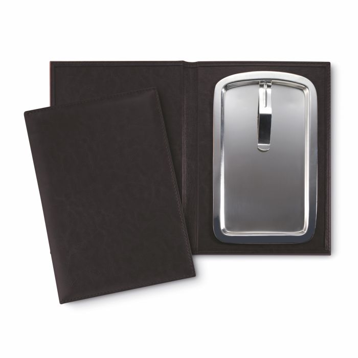 Porte-Addition Noir et Inox avec Clip 24,5 x 17 cm - Pujadas – Image 1