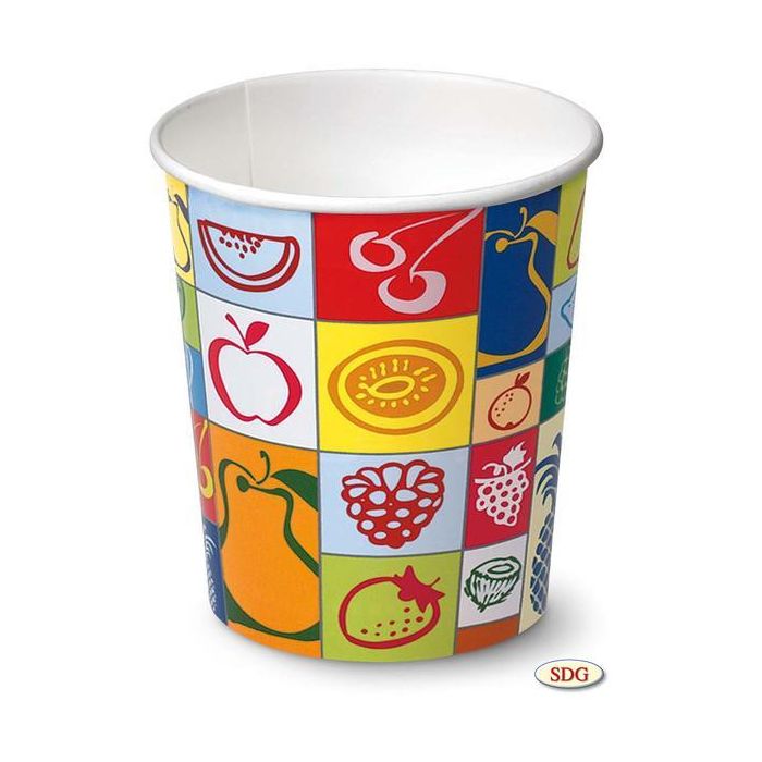 Pot à Glace en Carton Tutti Frutti 525 ml – SDG Lot de 1152