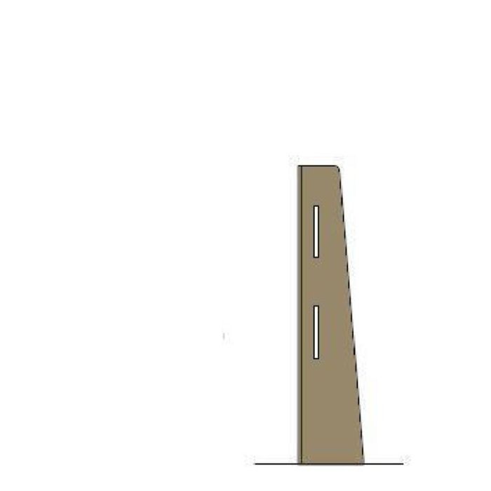 Poteau d’Angle en Chêne Clair pour Ecran de Protection – Bolero
