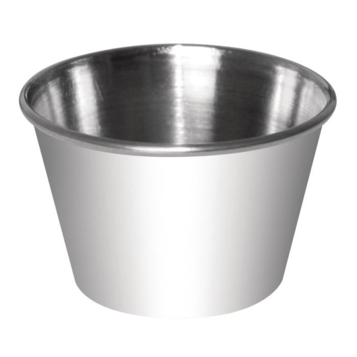 Pots à Sauce en Acier Inoxydable 70 ml Lot de 12 Olympia – Image 1