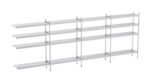 Rayonnage en Acier Inoxydable d'Angle - 6020 à 6520 mm - 4 Niv - P400 - Distform' – Image 2