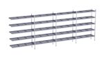 Rayonnage en Acier Inoxydable d’Angle - 6020 à 6520 mm - 5 Niv - P500 - Distform – Image 2