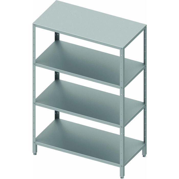 Rayonnage Inox 4 Niveaux - Etagère Lisse - Profondeur 400 - Stalgast – Image 1