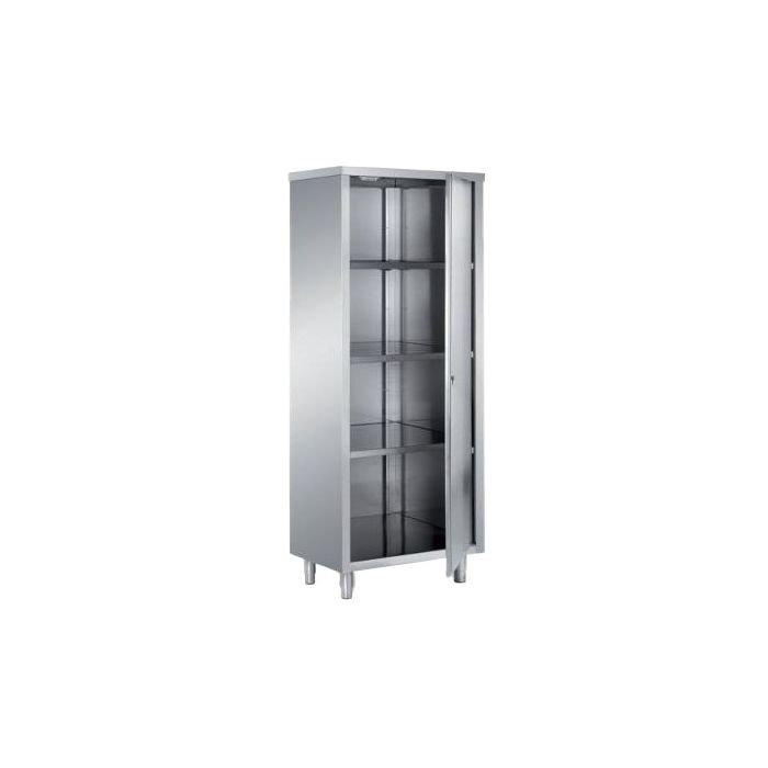 savb205506_1 Armoire de Rangement Porte Battante et 3 Étagères - Gamme 600 - Mastro – Image 1