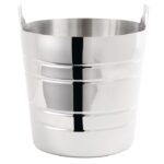Seau à champagne professionnel en inox poli diamètre 204 mm - Olympia