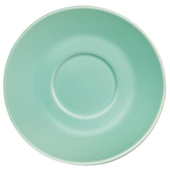 Soucoupe pour tasses 228 ml et 340 ml Olympia verte – Lot de 12