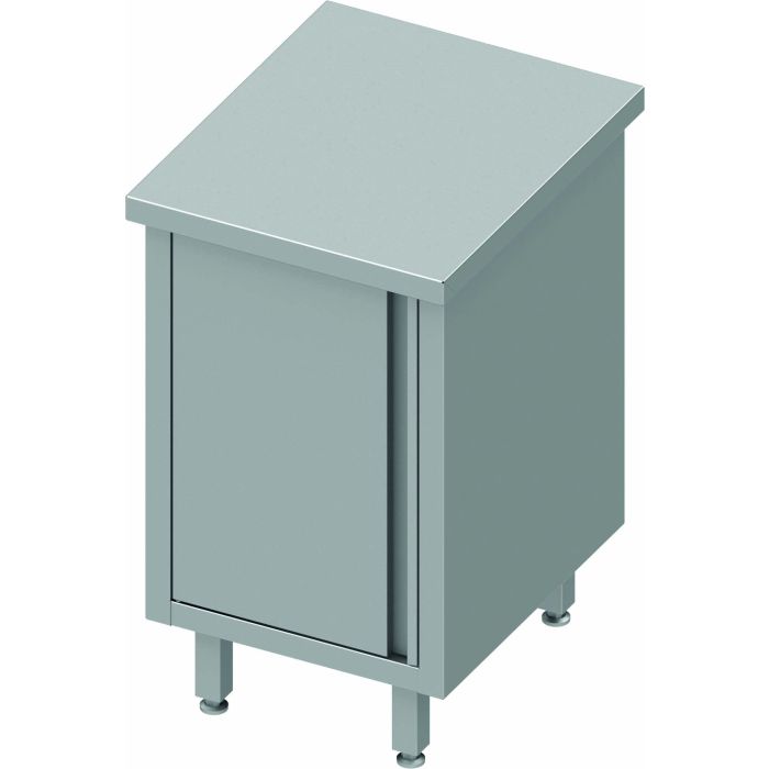 Table Armoire Inox - 1 Porte - Profondeur 600 - Stalgast – Image 1