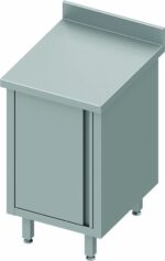 Table Armoire Inox Adossée - 1 Porte - Gamme 600 - Stalgast – Image 2