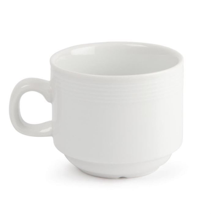 Tasse à Thé Empilable Linear 200 ml - Lot par 12 - Olympia – Image 1