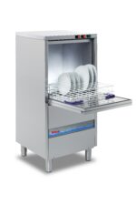 Lave-Vaisselle Double Paroi TS723 Triphasé Panier 500 mm Porte 500 mm - Teikos – Image 2