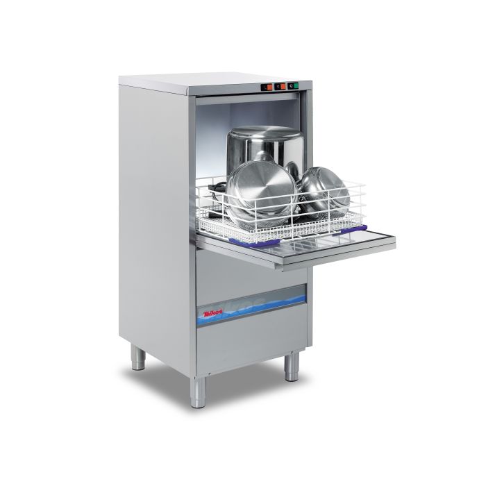 Lave-Vaisselle Double Paroi TS981 Panier 550 mm Porte 600 mm – Monophasé – Teikos