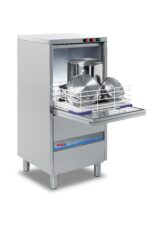 Lave-Vaisselle Double Paroi TS983 Triphasé Panier 550 mm Porte 600 mm - Teikos – Image 2