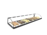 Vitrine Professionnelle Neutre 1 Etagère avec Eclairage - 840x170 mm - SAYL – Image 2