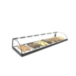 Vitrine Professionnelle Neutre 1 Etagère avec Eclairage - 840x170 mm - SAYL