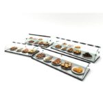 Vitrine Professionnelle Neutre 1 Etagère avec Eclairage - 840x170 mm - SAYL – Image 5
