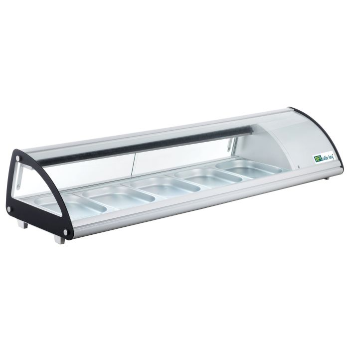 Vitrine Réfrigérée à Poser Portes Coulissantes GN 1/2 - L 1754 mm - AFI Collin Lucy – Image 1