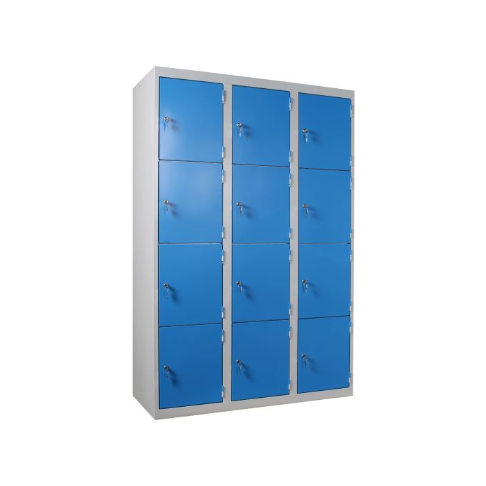 Armoire Vestiaire 3 Colonnes 12 Casiers - L 3x400 mm – Image 3