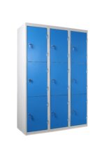 Armoire Vestiaire 3 Colonnes 9 Casiers - L 3x400 mm – Image 4