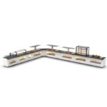 Base de Buffet Réfrigéré Cuve Froid - Froid Ventilé +2/+6ºC - L 875 mm - Sayl – Image 3