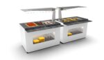 Buffet Réfrigéré avec Anti-Postillon - Cuve de Froid 150 mm +4/+8ºC - L 1400 mm - Sayl – Image 4