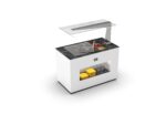 Buffet Réfrigéré avec Anti-Postillon - Cuve de Froid 150 mm +4/+8ºC - L 1400 mm - Sayl – Image 2