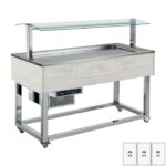Buffet Réfrigéré Positif GN 1/1 - Plaque lisse - Redfox – Image 3