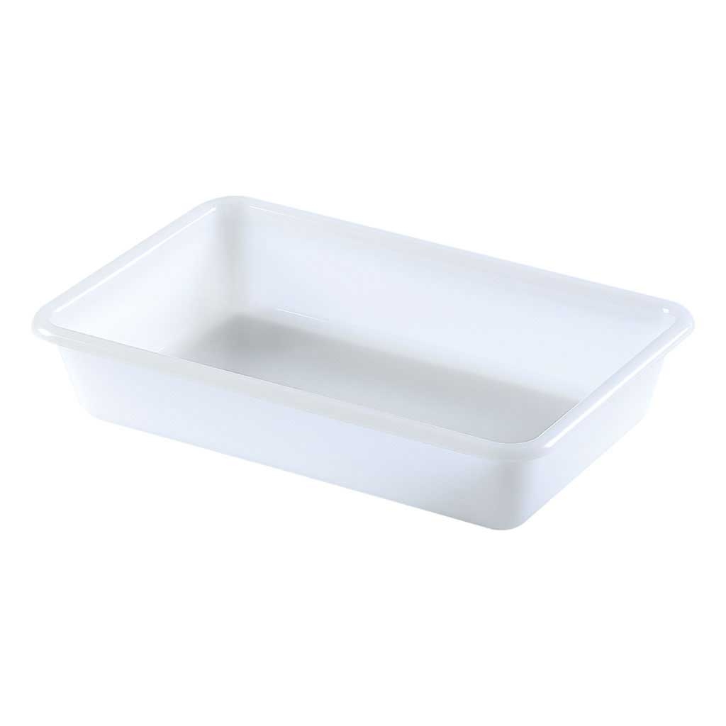 1085_4fxvdqket01hftiu_5 Bac Plat - 305X195XH60 mm - Blanc – Image 1