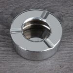 Cendrier Inox Anti-Vent Diamètre 90 mm - Lot de 6 - Olympia – Image 6