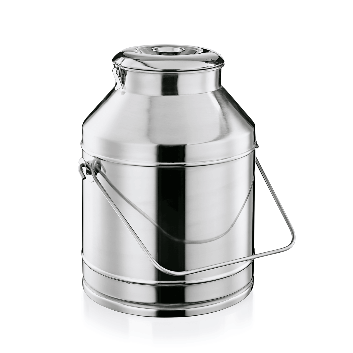 Baratte avec couvercle en Acier au nickel-chrome 25 L H 470 mm Ø 335 mm – Was Germany