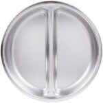 Bac Alimentaire Inox Rond 3,8L 2 Compartiments - Pujadas – Image 4
