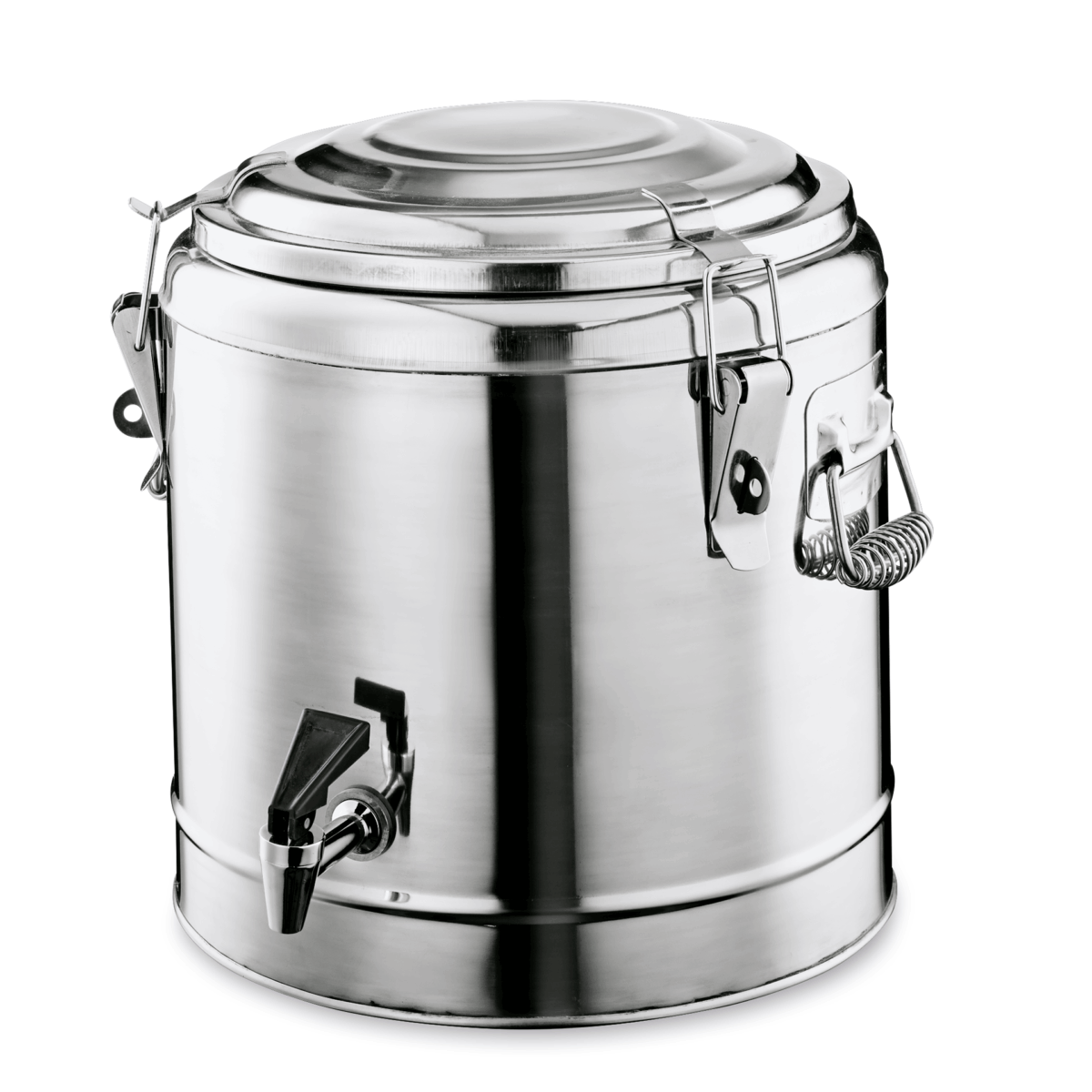 Distributeur de boissons isothermes en Acier au nickel-chrome 31 L H 420 mm Ø 400 mm – Was Germany