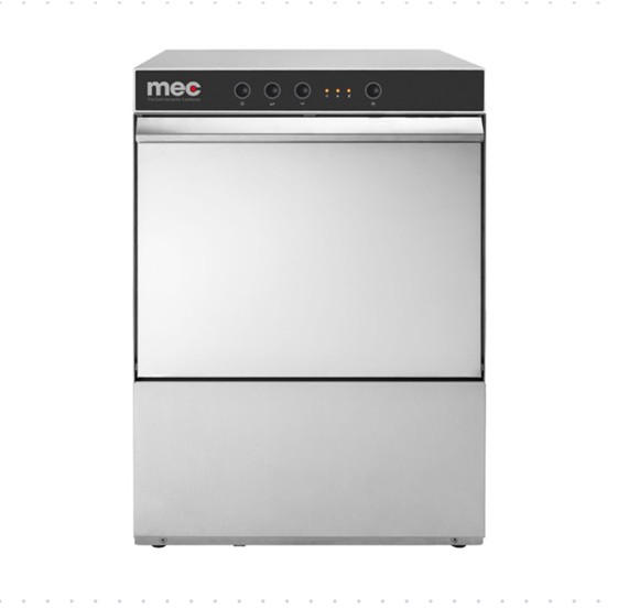 Lave-Verre Professionnel Ouverture Frontale T350 avec Adoucisseur Intégré – 3500 w – MEC