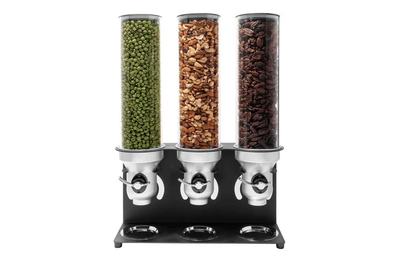 Distributeur Vrac d’Aliments Secs FREE FLOW 3 x 4,5 Litres – IDM