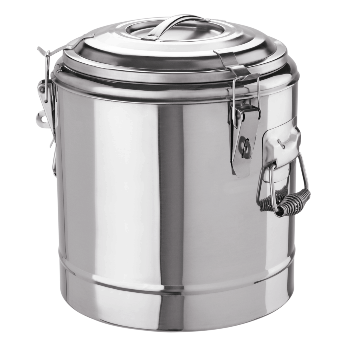 Conteneur isotherme pour le transport d’aliments en Acier au nickel-chrome 35 L H 430 mm Ø 400 mm – Was Germany