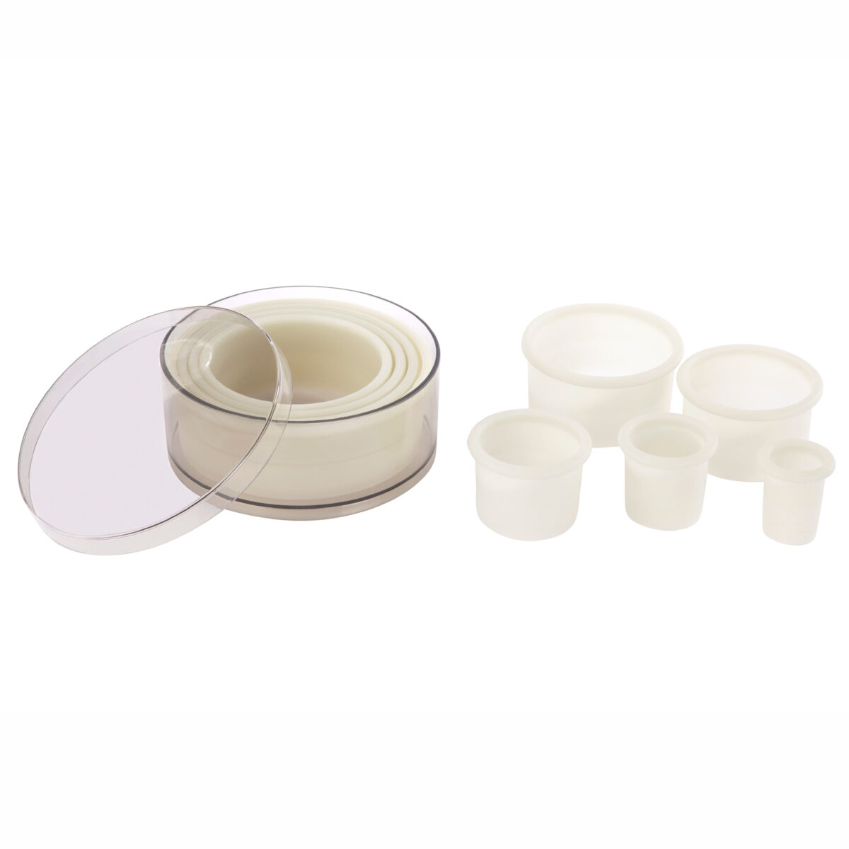Boîte de 9 Découpoirs Ronds en Plastique – Pujadas
