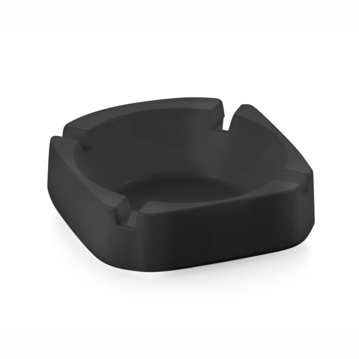 Cendrier de Table Carré Noir 9 x 9 cm – Pujadas