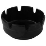 Cendrier Conique Mélamine Noir Ø 10 cm - Pujadas – Image 3
