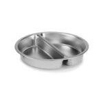 Bac Alimentaire Inox Rond 3,8L 2 Compartiments - Pujadas – Image 5