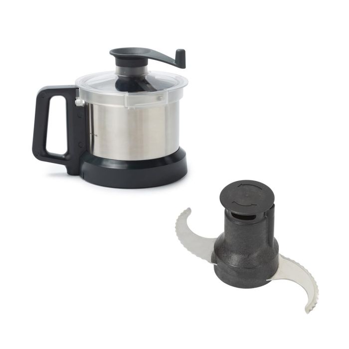 Kit Cuve Inox 2,6 Litres Rotor Microdentés et Couvercle avec Racleur pour Prep4You - Dito Sama – Image 1