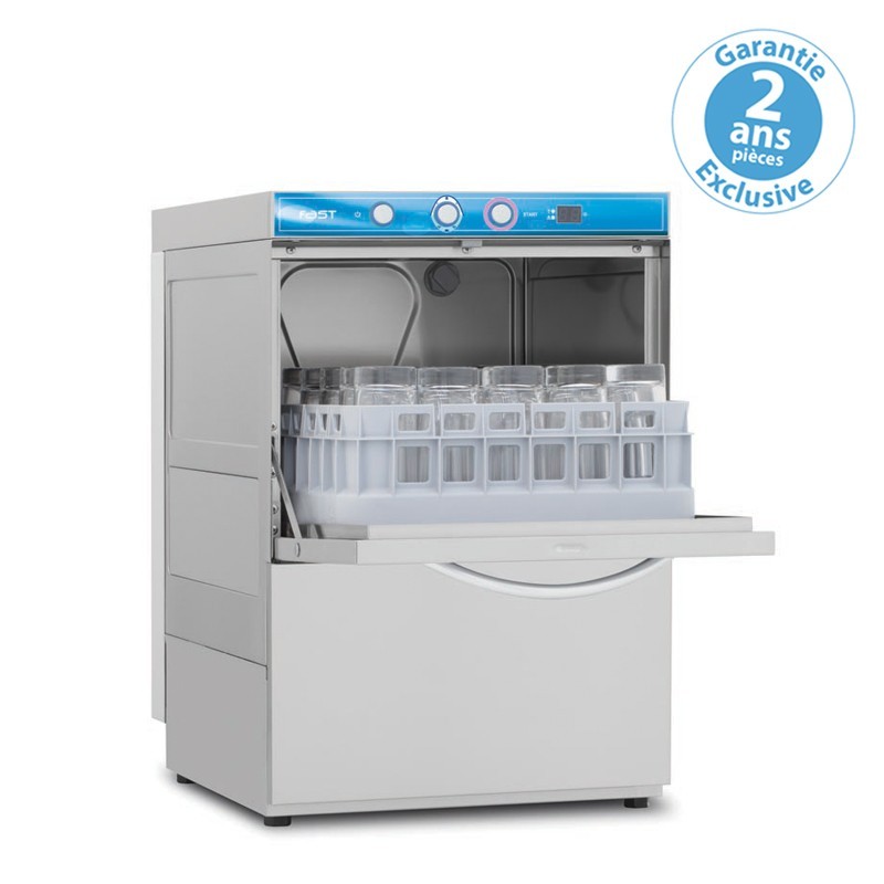 Lave verre professionnel avec affichage digital – panier 350 x 350 mm – Elettrobar
