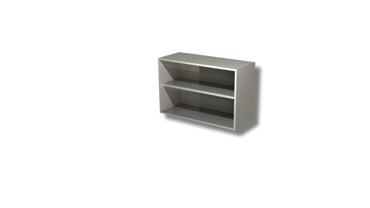 Armoire murale ouverte 1 etagere – H 650 mm – Ristopro