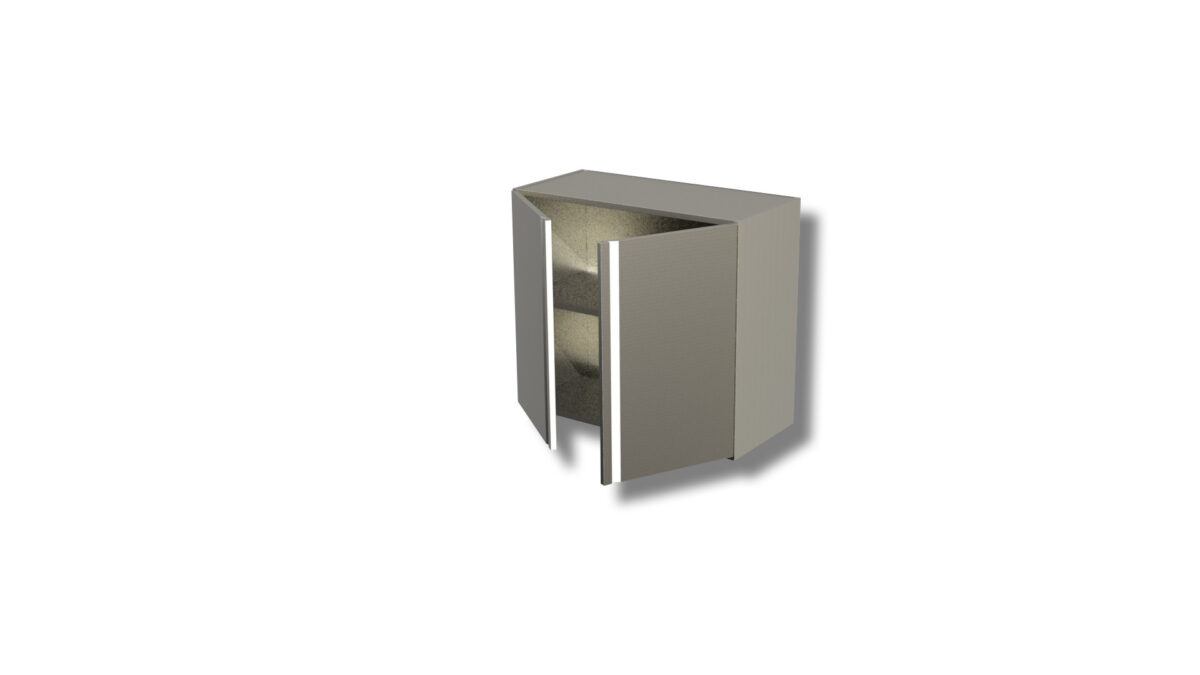 Armoire murale 1 etagere avec 1 porte battante – H 800 mm – Ristopro
