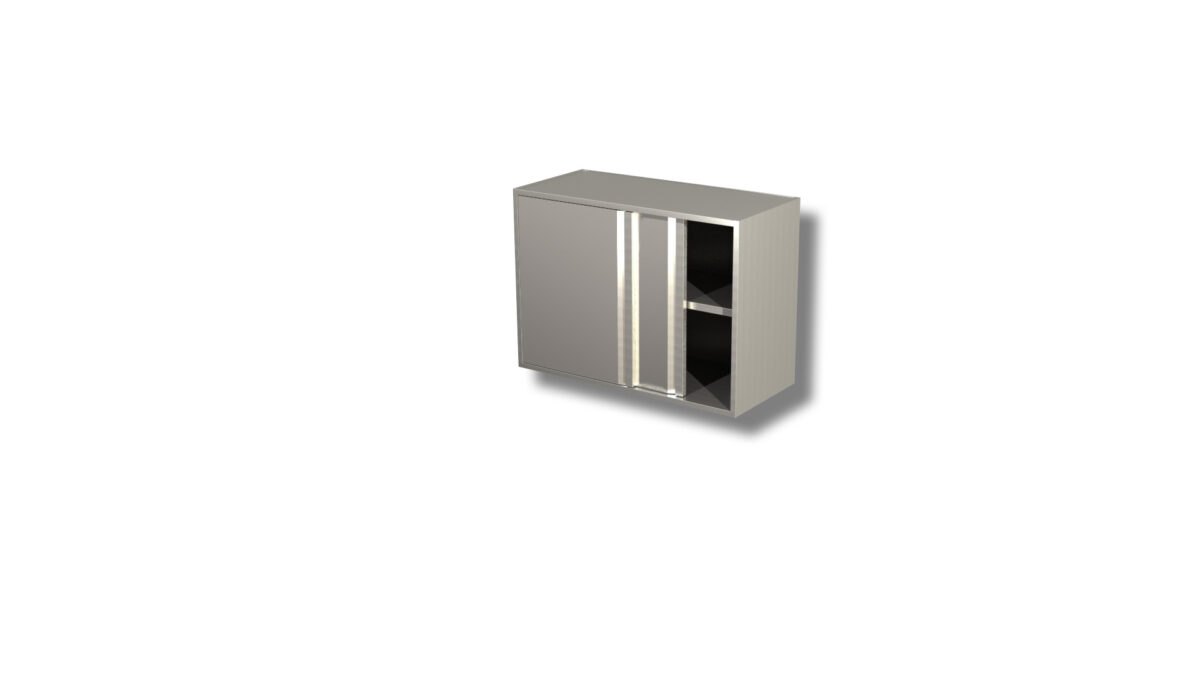 Armoire murale 1 etagere avec portes coulissantes – H 650 mm – Ristopro