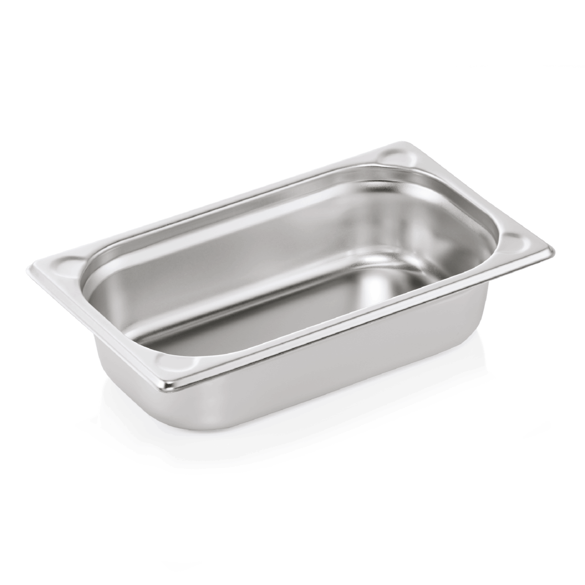 Bac GN 1/4 Inox – Coins Gaufrés – P 65 à 200 mm – Was Germany