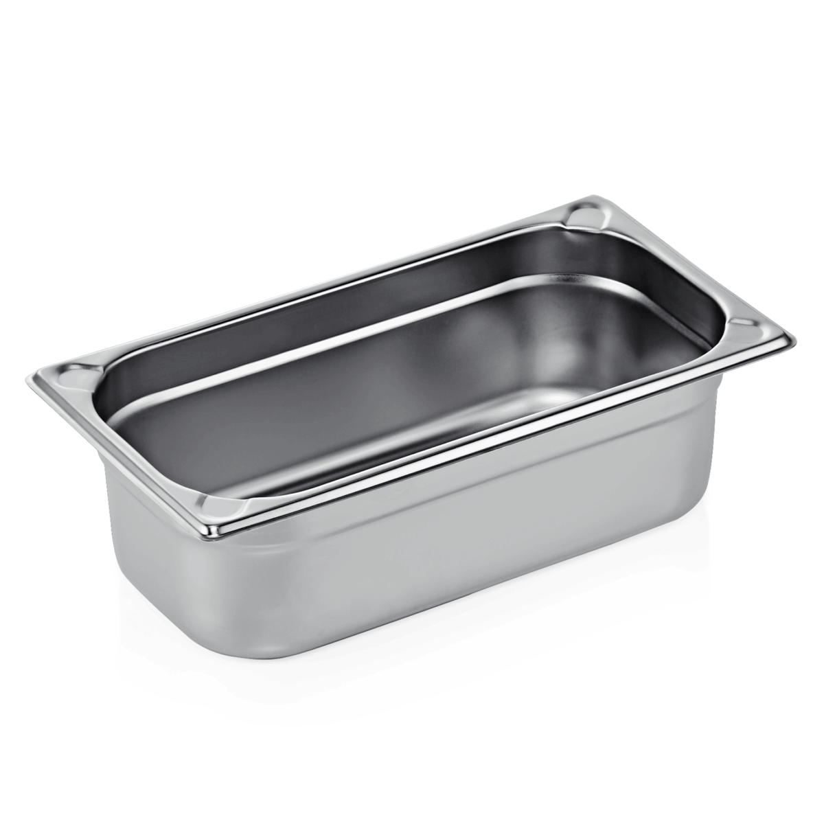 Bac GN 1/3 Inox Coins Gaufrés 4 L P 100 mm – Was Germany