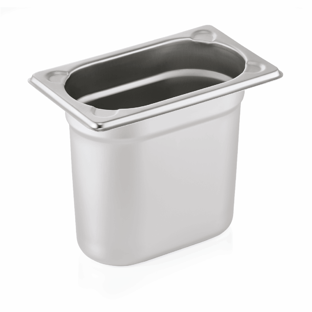 Bac GN 1/9 Inox Coins Gaufrés 1,5 L P 150 mm – Was Germany
