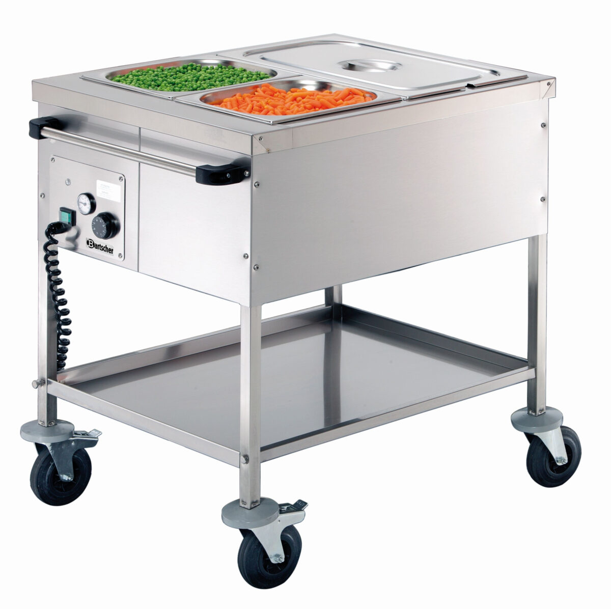 Chariot bain marie – 2 Bacs GN 1/1 – Bartscher